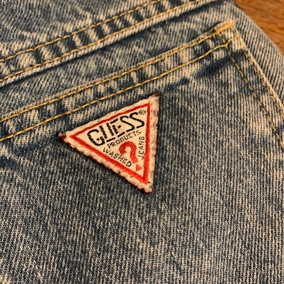 Guess Skirt Blue Jean Size 28 Women’s - Picture 7 of 8